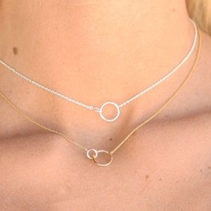 Gorjana Wilshire Adjustable Silver Necklace